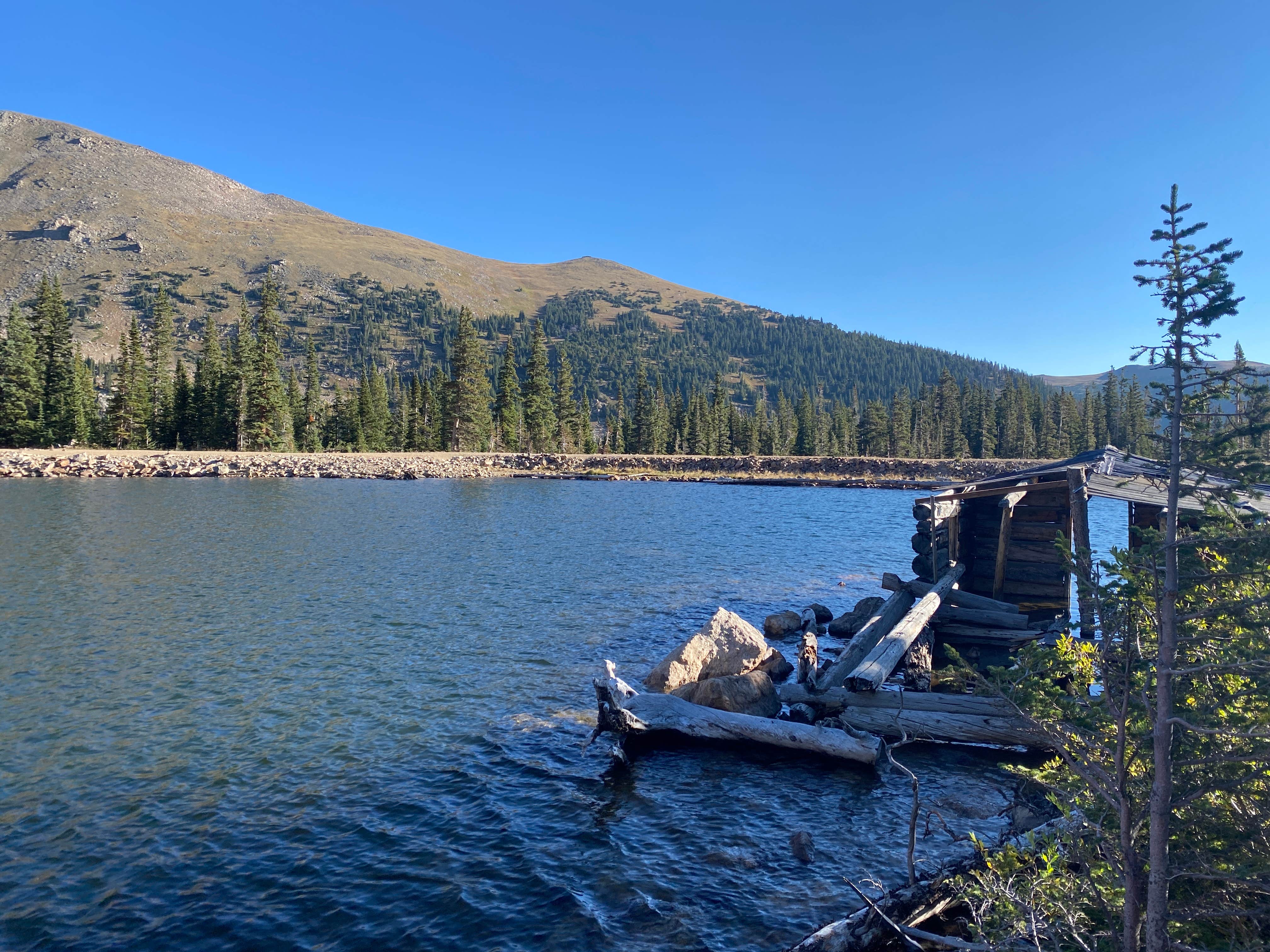 Chad C.'s photo of a dispersed camping area at Chinns Lake Dispersed Camping near Idledale, CO