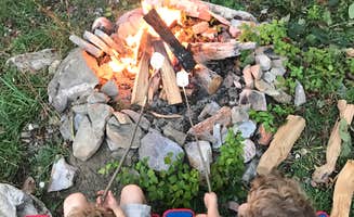 Jenni O.'s photo of camping with pets at Upper Improved Campground — Cheaha State Park near Jacksonville, AL