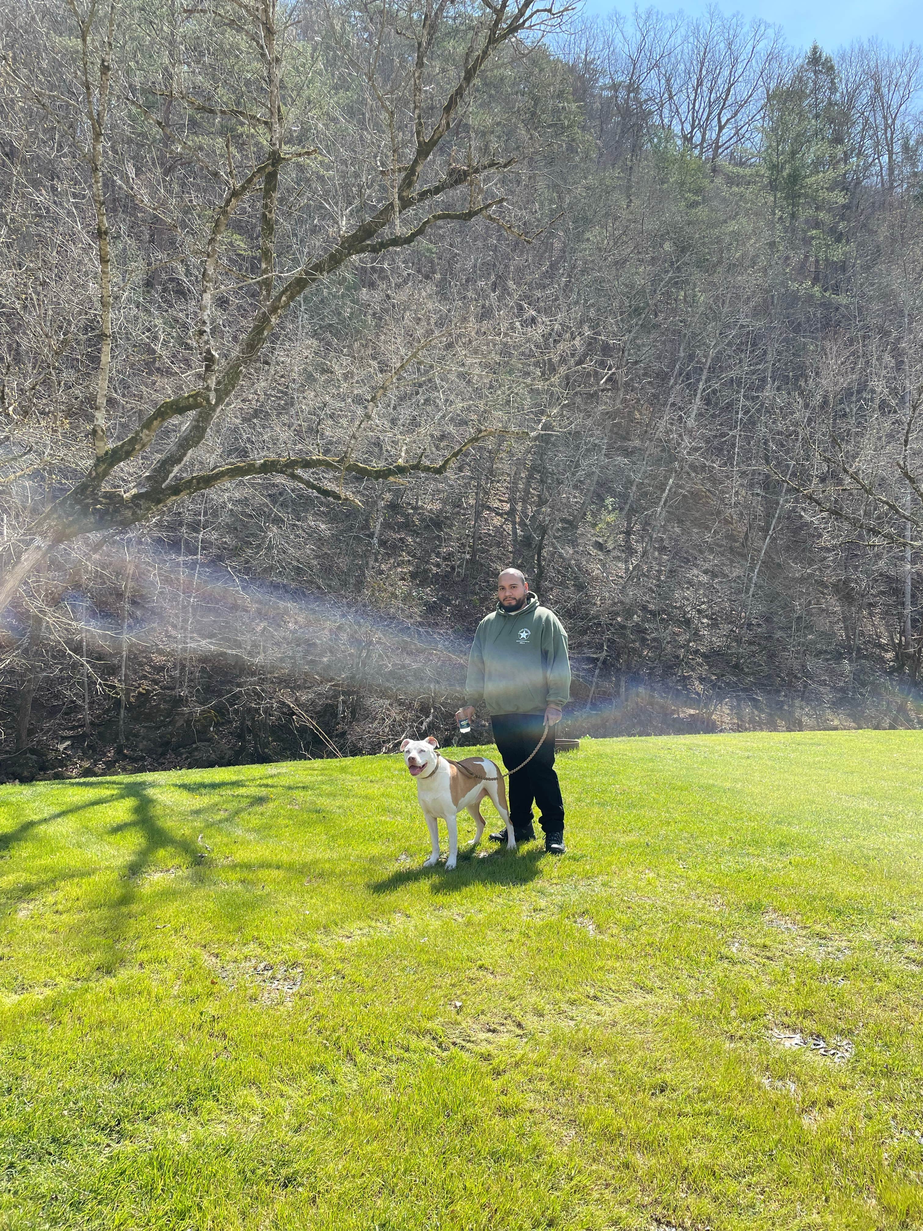 alyssa P.'s photo of camping with pets at Pigeon Forge RV Resort near Sevierville, TN