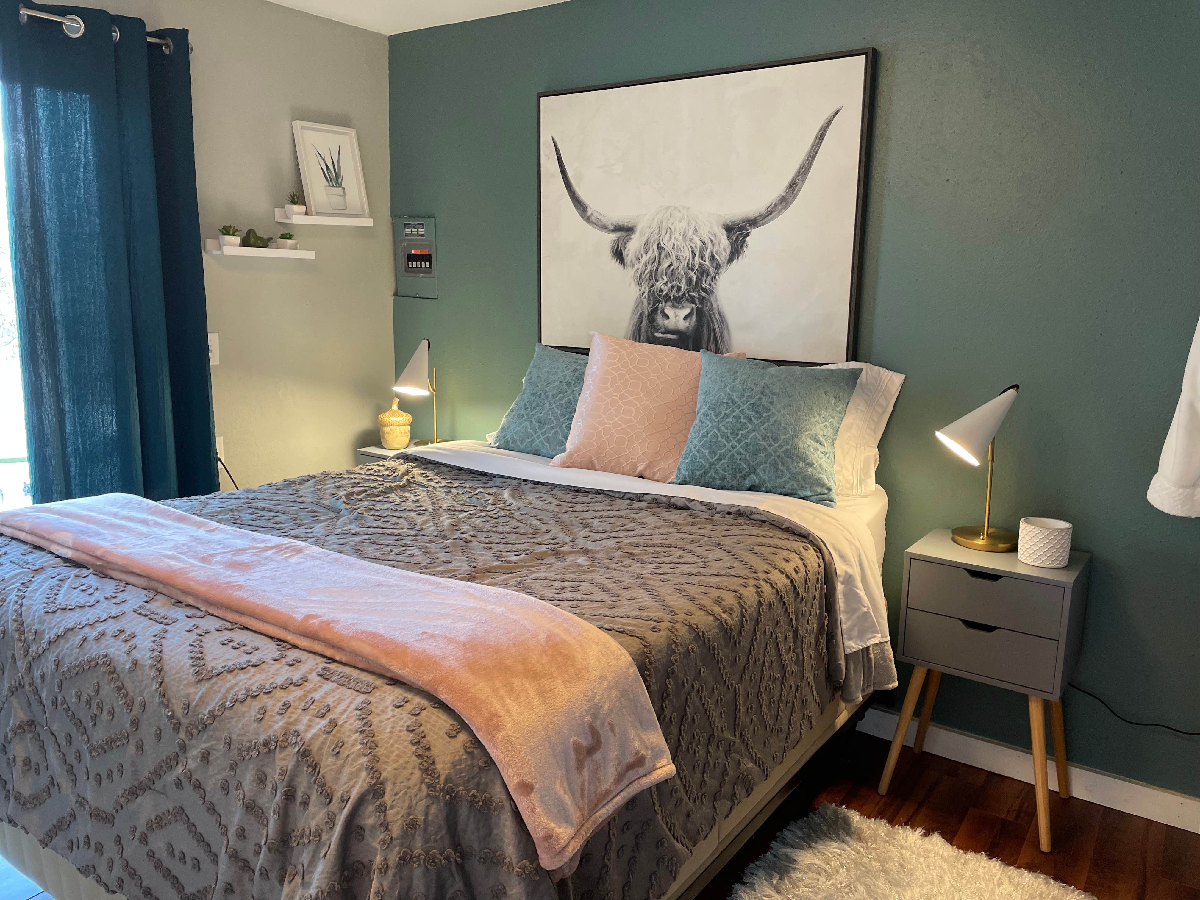 Julie H.'s photo of glamping accommodations at Royal Oaks Legendary Lodging near Nelsonville, WI