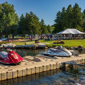 Camper-submitted photo at Beach Harbor Resort and Campground near Luxemburg, WI