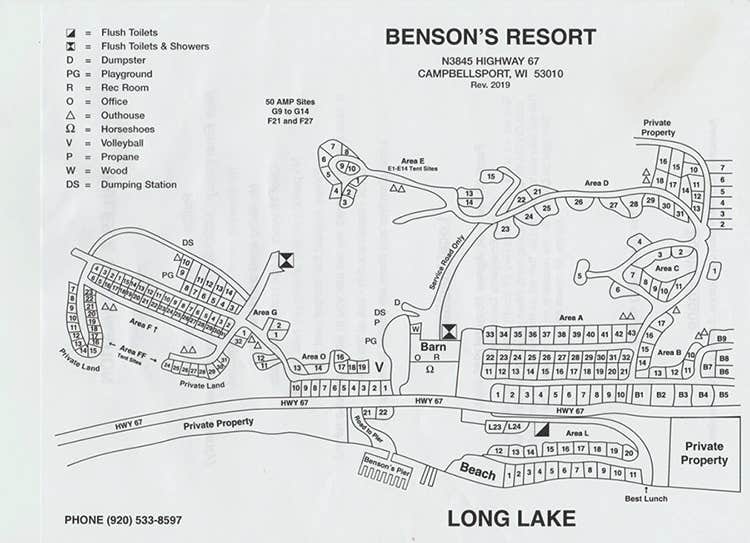 Camper-submitted photo at Bensons Century Camping Resort near Cascade, WI