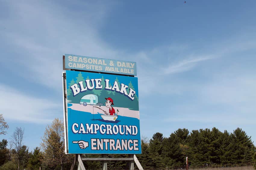 Camping near Ox Creek Campground: Blue Lake Campground, Briggsville, Wisconsin