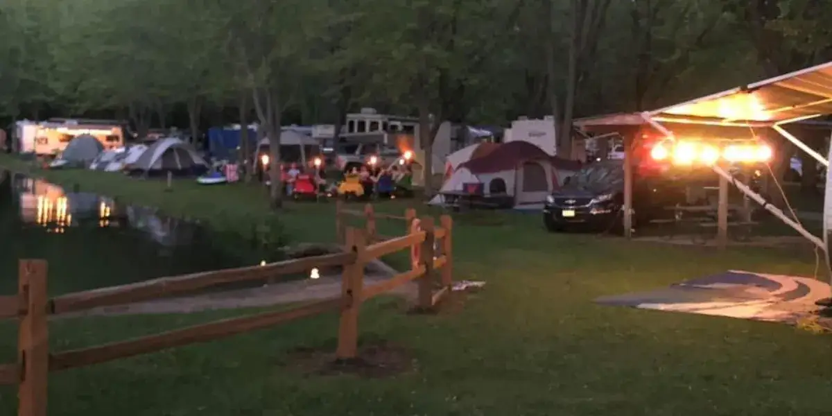 Camper-submitted photo at Blue Top Resort & Campground near Nelsonville, WI