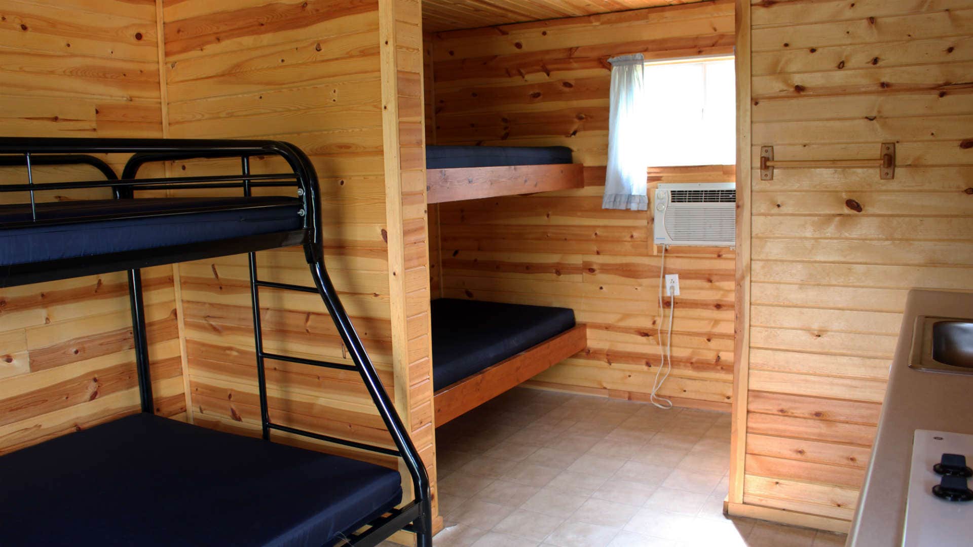 Saraj B.'s photo of glamping accommodations at Boulder Creek Campground near Marquette, IA