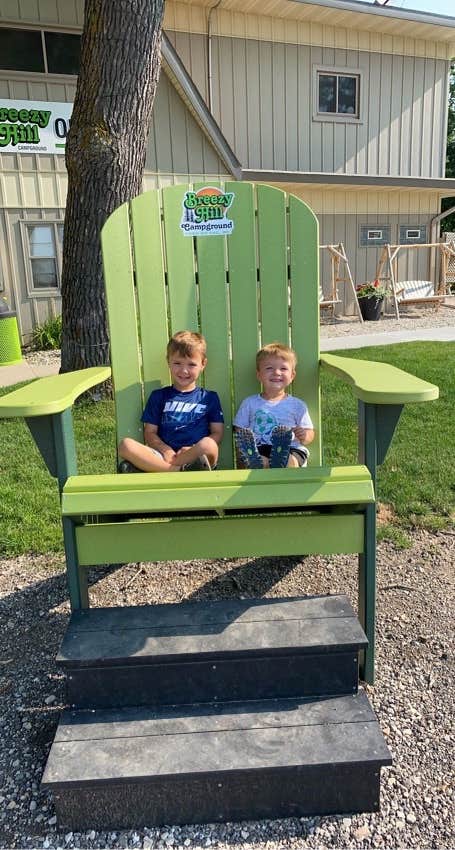 Camper-submitted photo at Breezy Hill Campground near Malone, WI