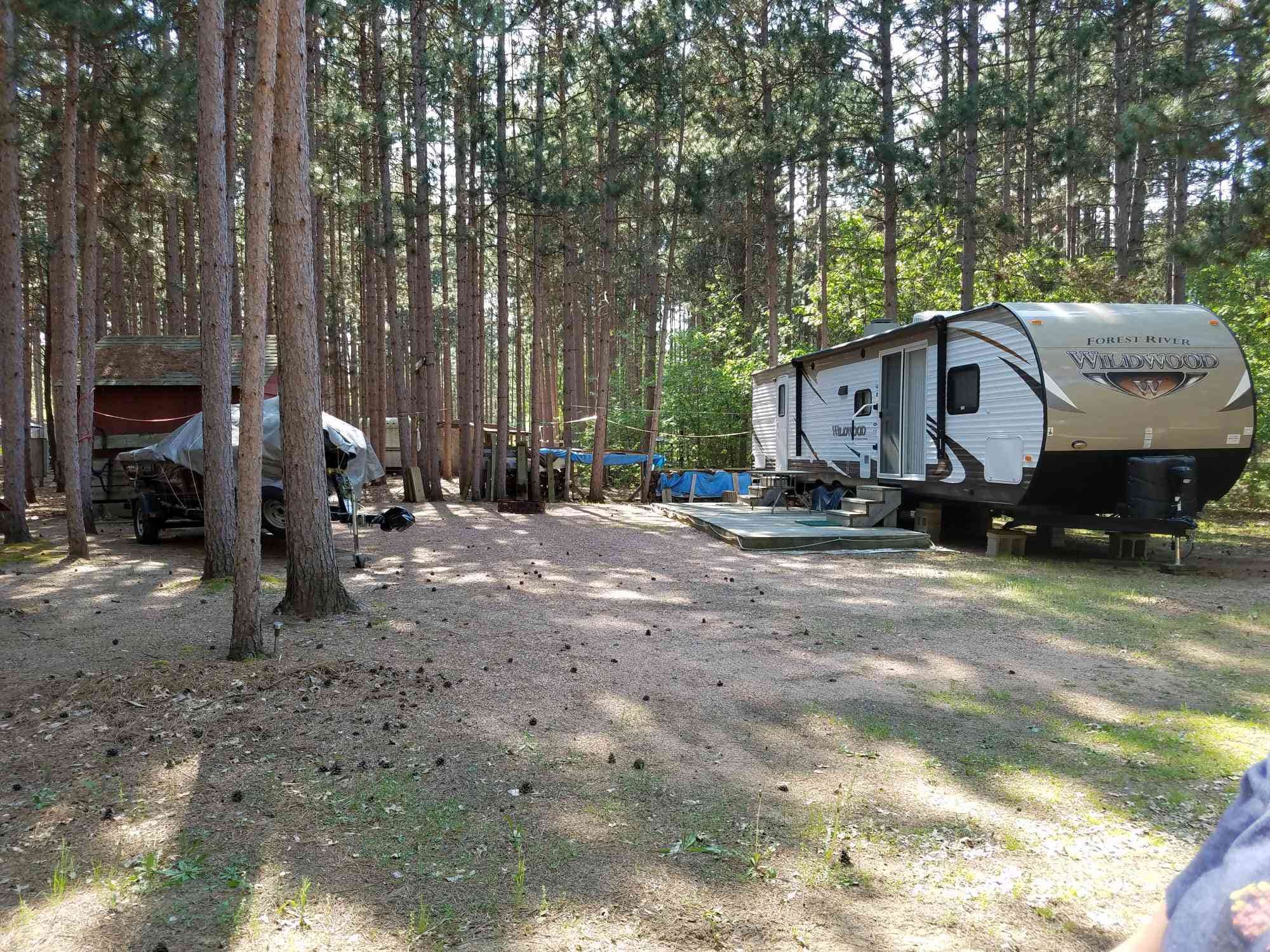 Saraj B.'s photo of rv camping at Buckhorn Campground Resort near Necedah, WI