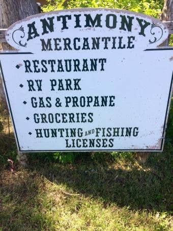 Camper-submitted photo at Antimony Mercantile and RV Park near Kingston, UT