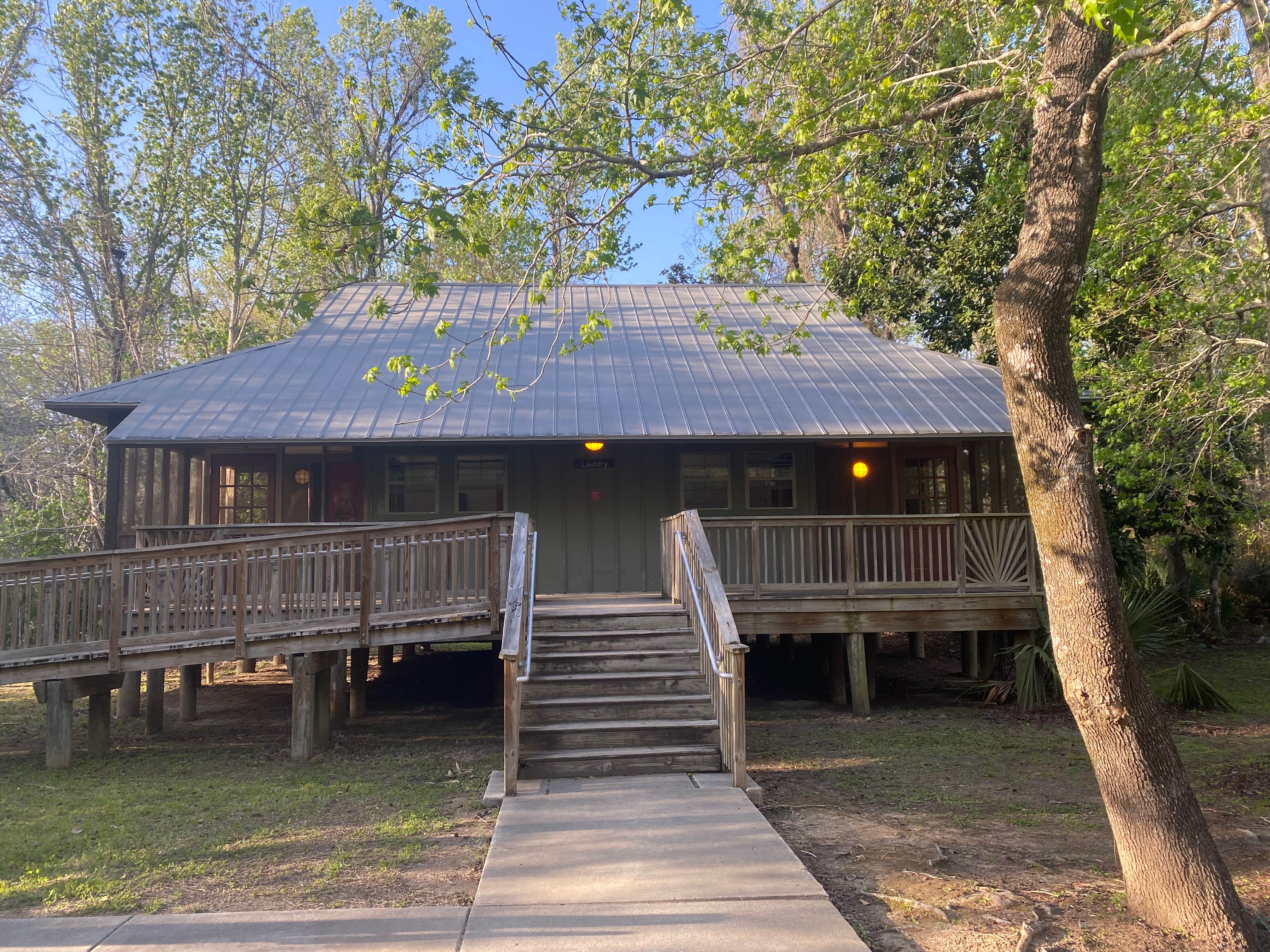 Kelly E.'s photo of glamping accommodations at Palmetto Island State Park Campground near Abbeville, LA