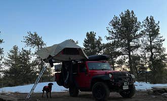 Camping near Round Mountain: Fraile’s Campground - Dispersed, Lake George, Colorado