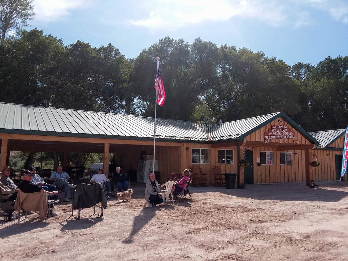 Camping near Mystic Hot Springs: Sevier River RV Park, Cove, Utah