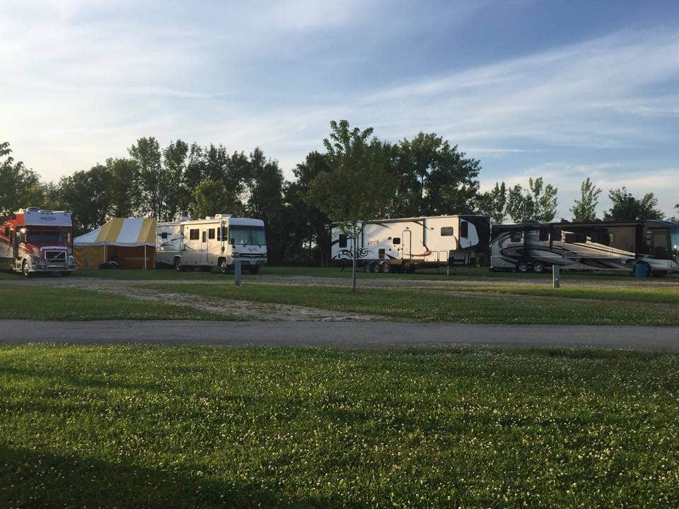 Saraj B.'s photo of rv camping at Osh Vegas Palms near Kiel, WI