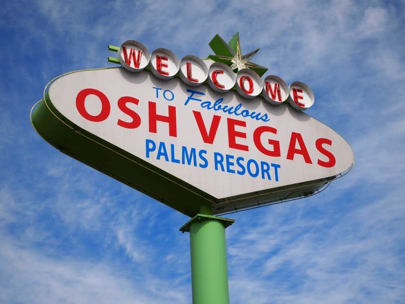 Camper submitted image from Osh Vegas Palms - 1