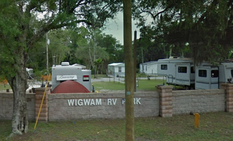 Camping near Lazydays RV Resort: Abbey's Wig Wam RV Park, Temple Terrace, Florida