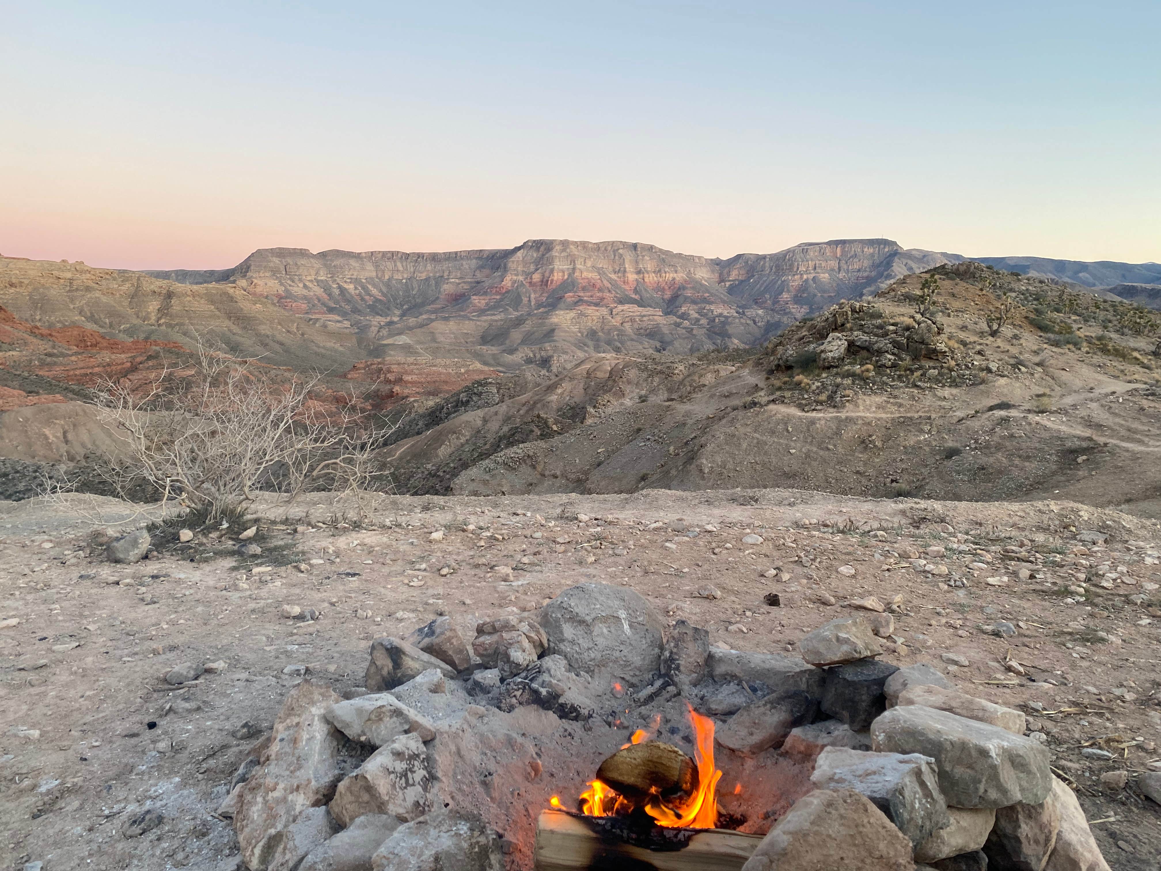 Camper-submitted photo at Cedar Pockets Pass Road - Dispersed Camping near Bunkerville, NV