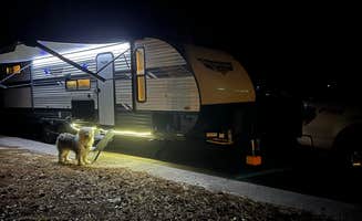 Daniel L.'s photo of camping with pets at Huntsville State Park Campground near Huntsville, TX