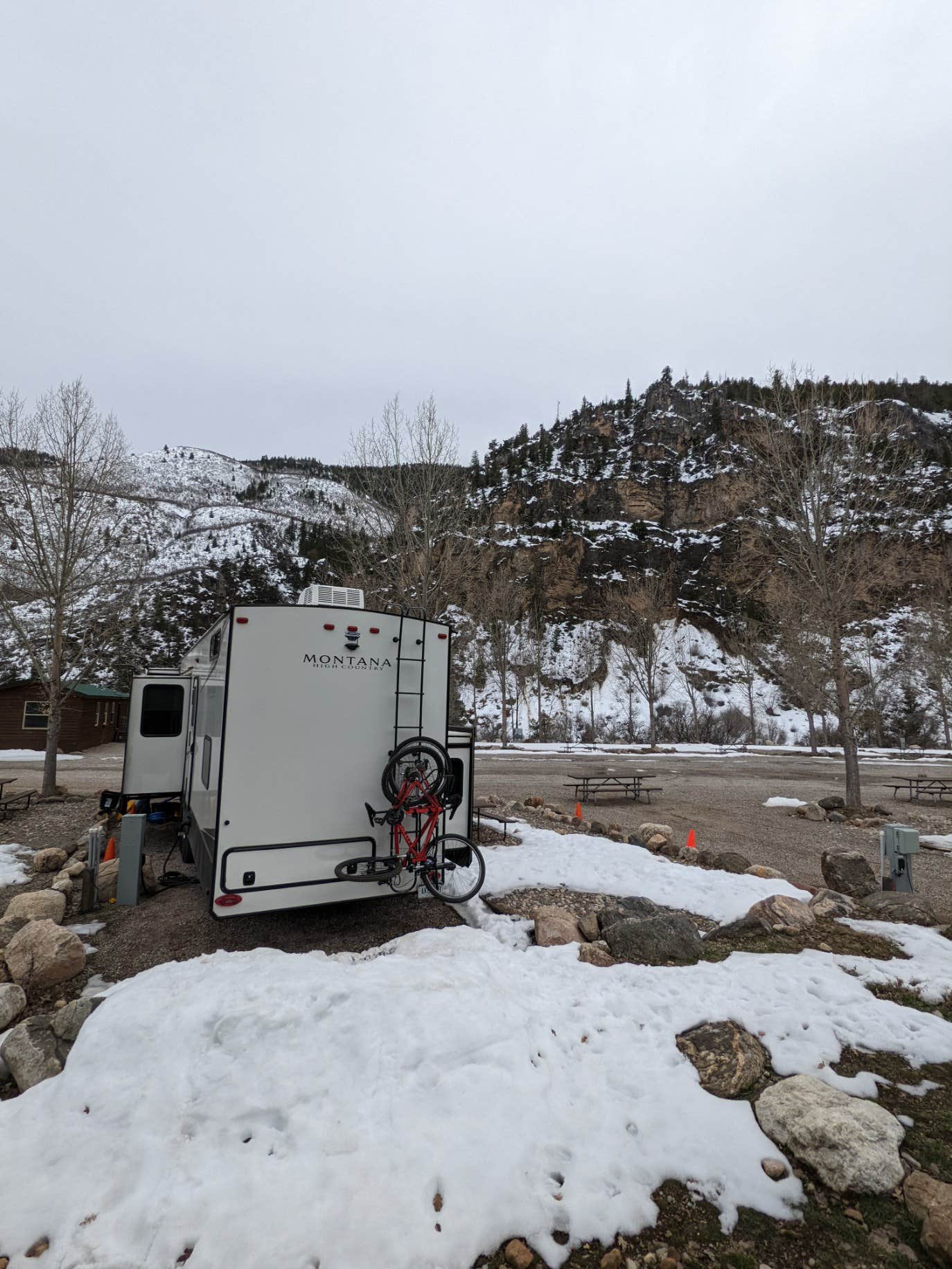 Melody C.'s photo of rv camping at Glenwood Canyon Resort near New Castle, CO