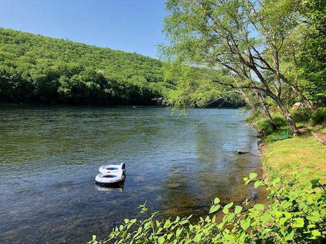 Camper-submitted photo at Slumberland at the River's Edge near Monticello, NY