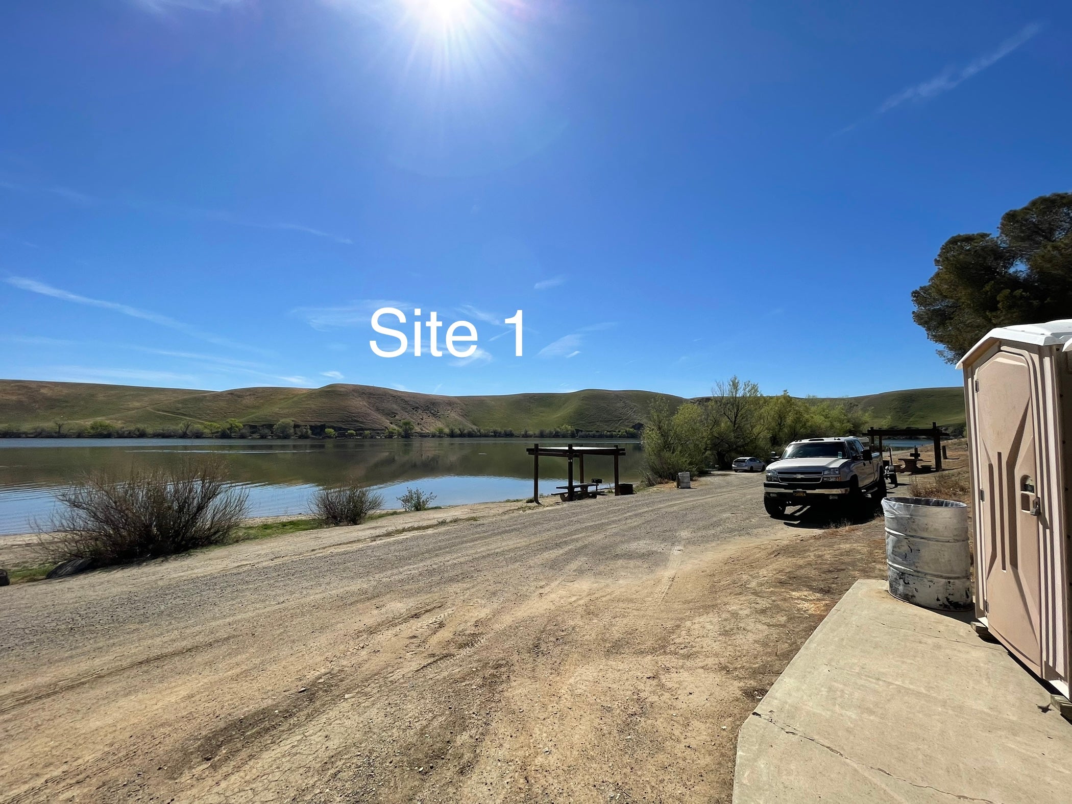 Camper submitted image from Los Banos Creek Campground — San Luis Reservoir State Recreation Area - 4