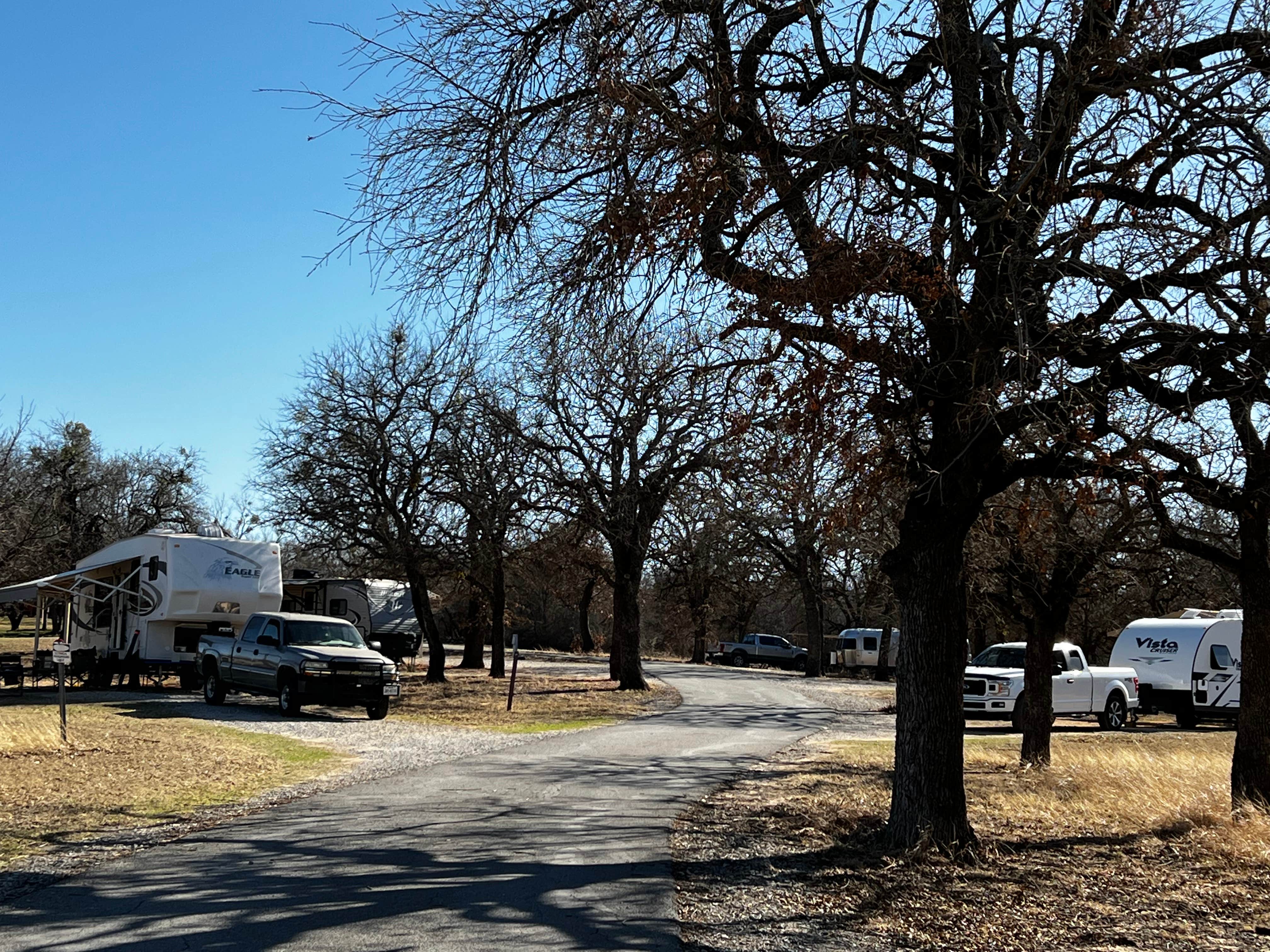 Camping near The River Bottom: Copperas Creek at Proctor Lake, Comanche, Texas