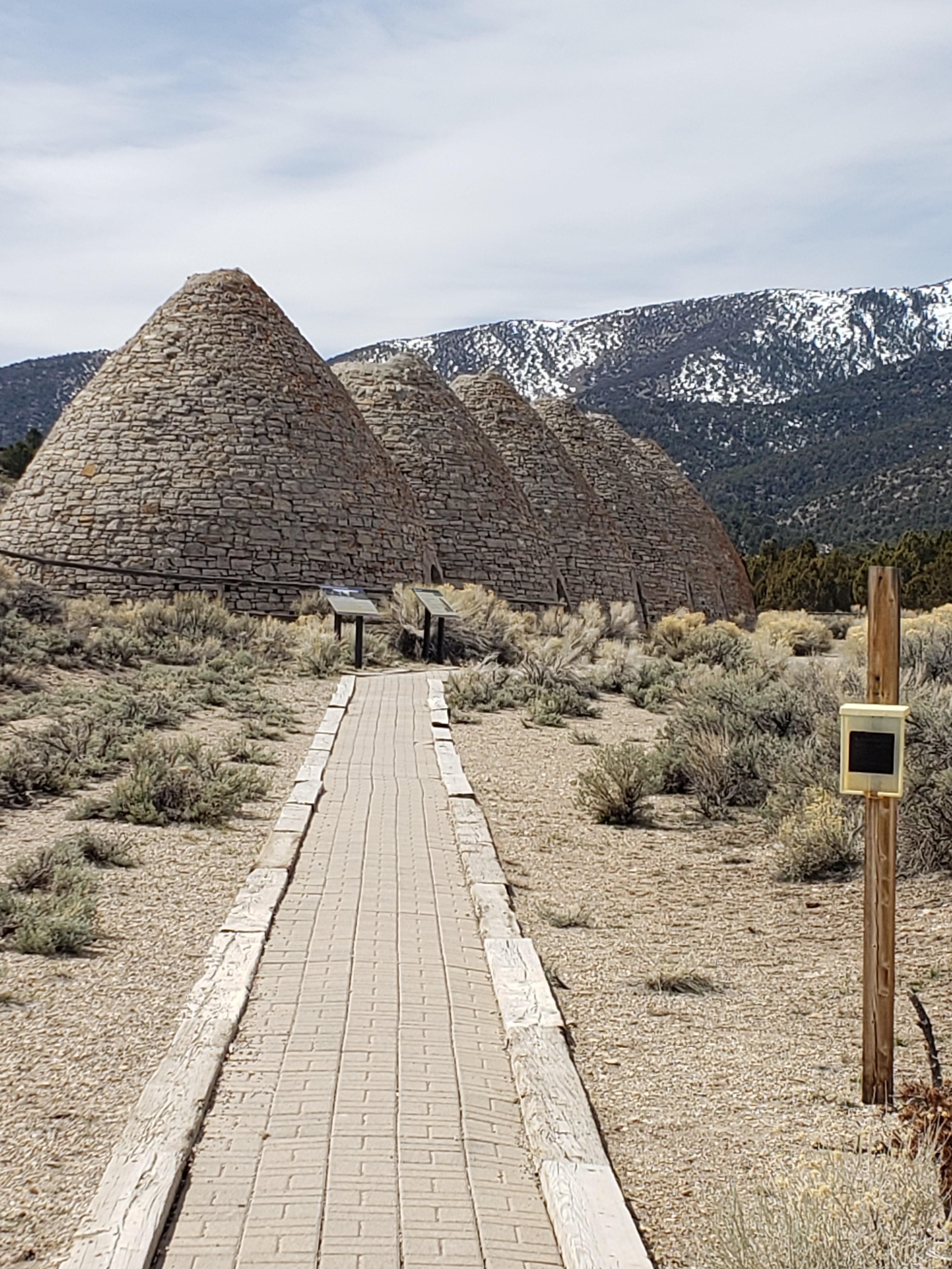 Camper submitted image from Willow Creek — Ward Charcoal Ovens State Historic Park - 1