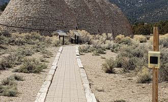 Camping near White River: Willow Creek — Ward Charcoal Ovens State Historic Park, Lund, Nevada
