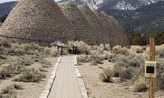 Camping near White River: Willow Creek — Ward Charcoal Ovens State Historic Park, Lund, Nevada