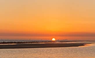 Kelly E.'s photo of a dispersed camping area at Rutherford Beach Dispersed Camping near Cameron, LA