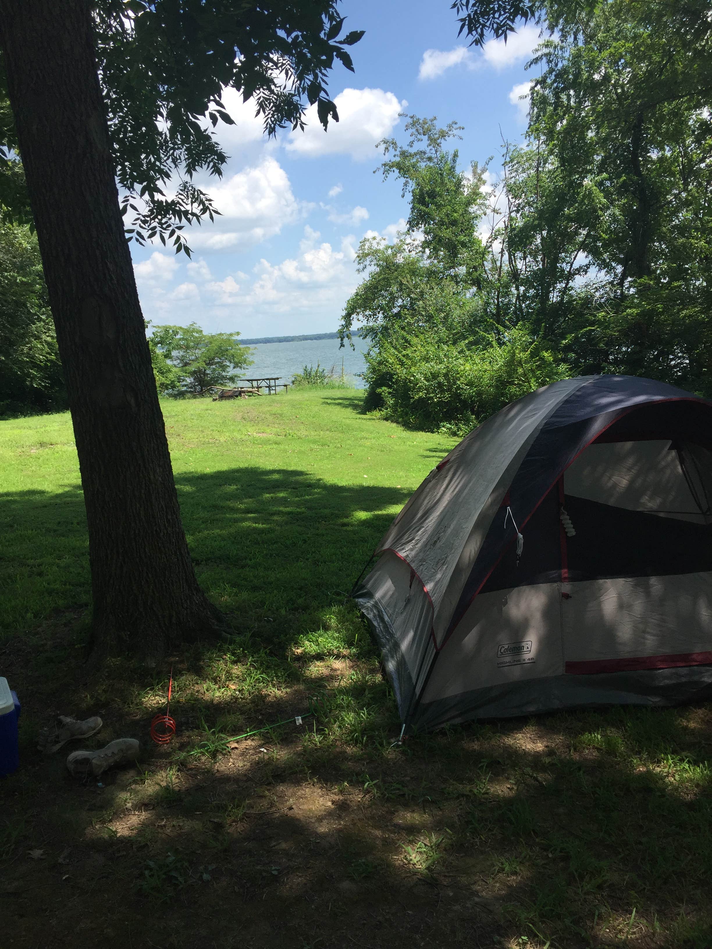 Julie M.'s photo at Illini Campground — Eldon Hazlet State Recreation Area near Highland, IL