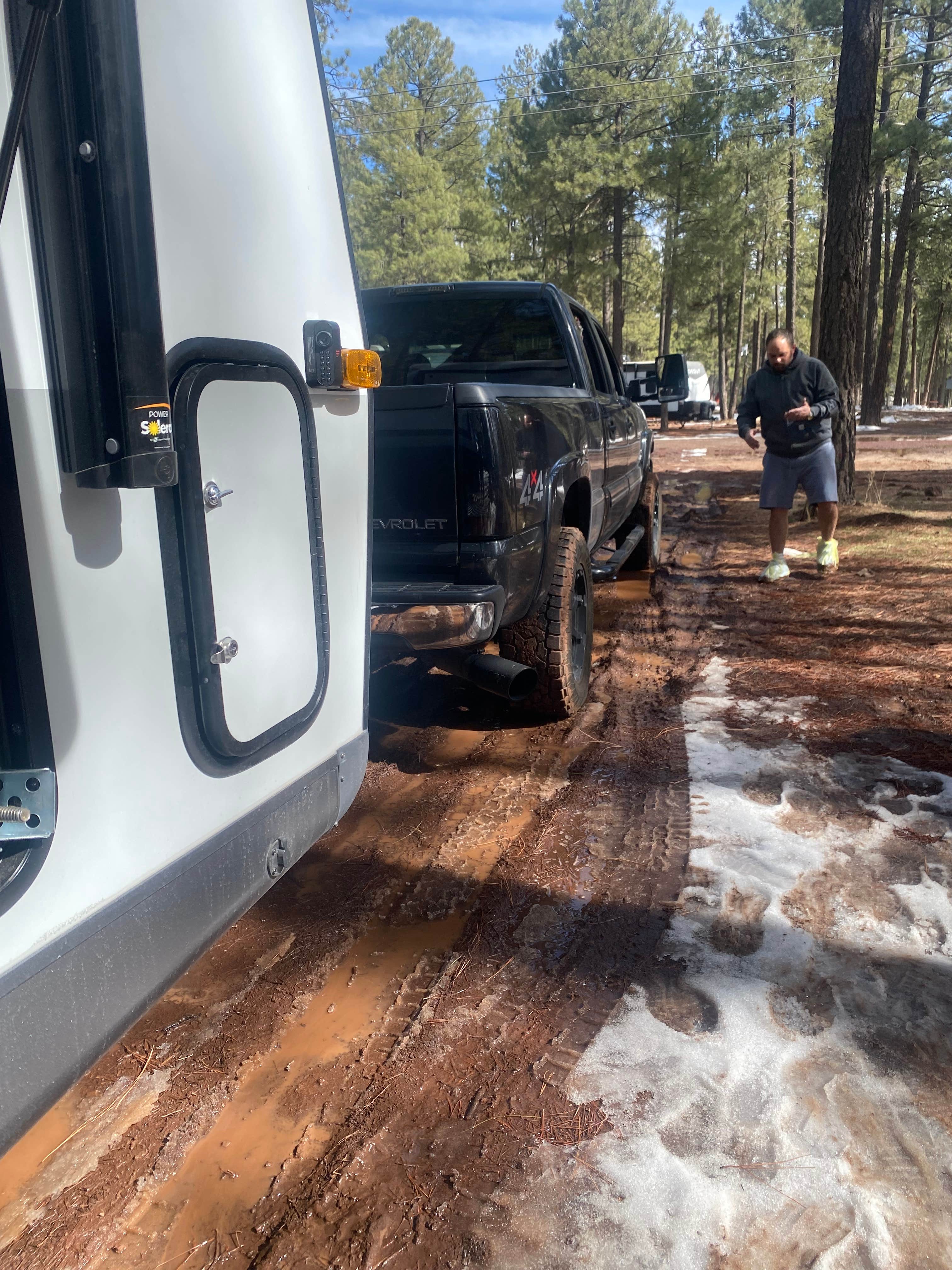 Sonia B.'s photo of rv camping at Woody Mountain Campground & RV Park near Bellemont, AZ