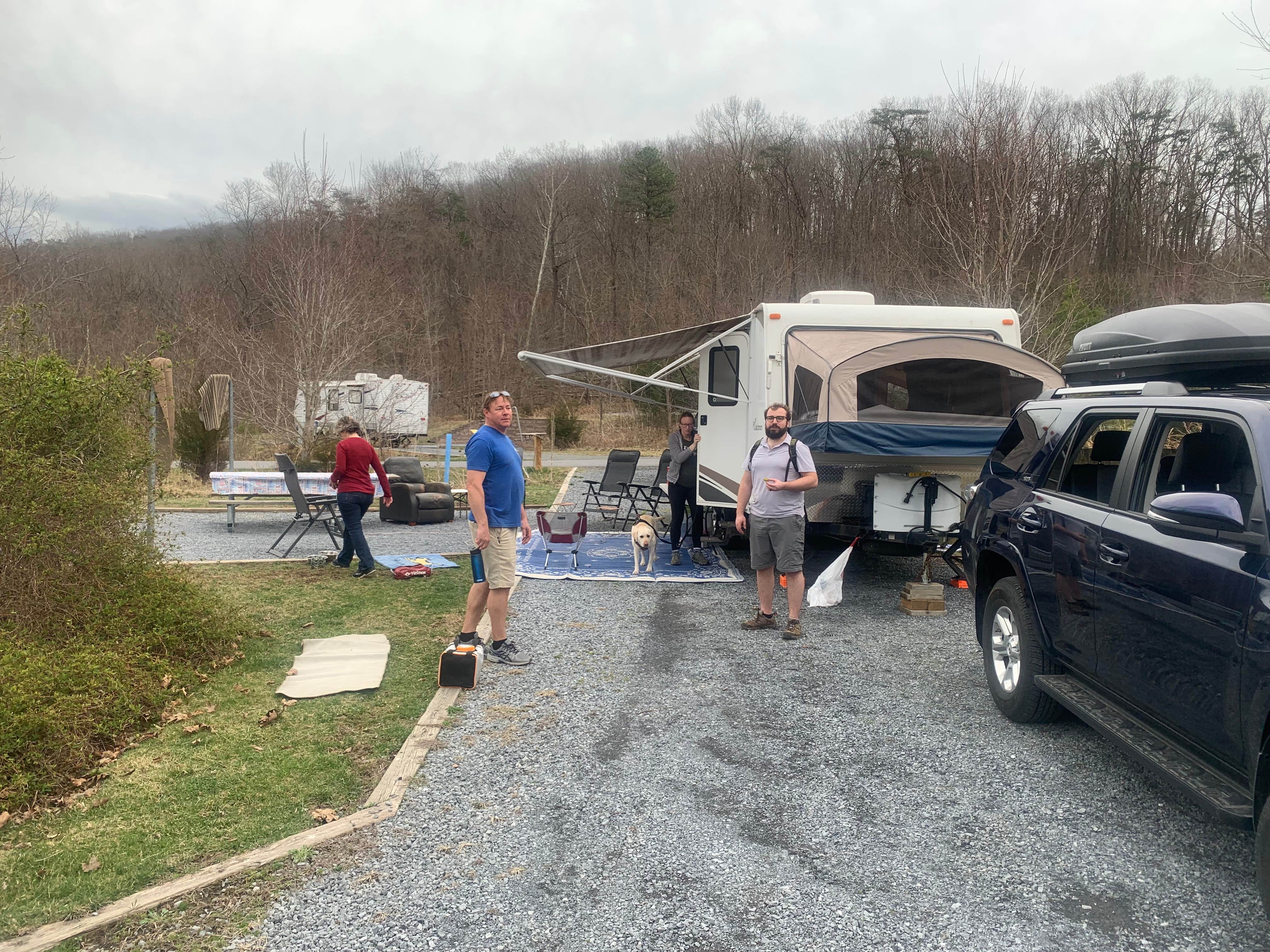 Gary G.'s photo of rv camping at Andy Guest/Shenandoah River State Park Campground near Woodstock, VA