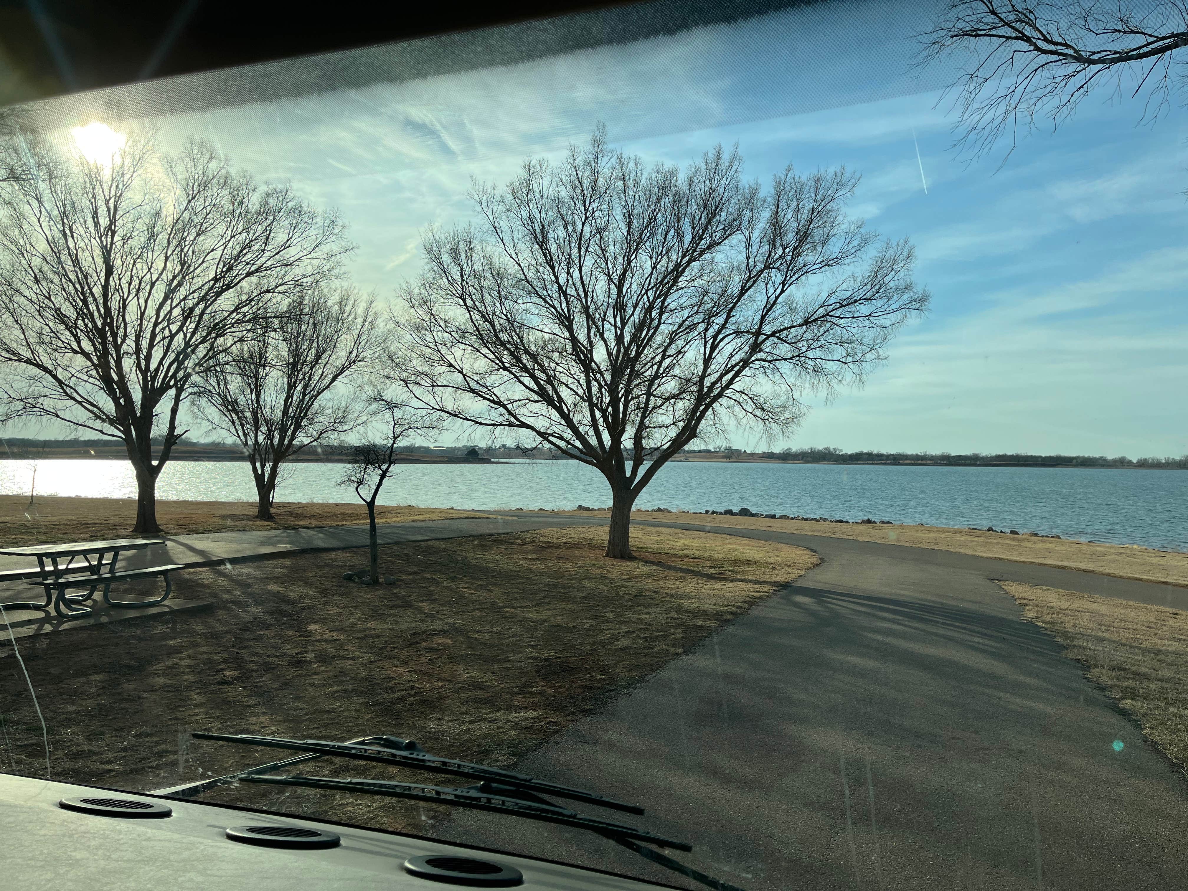 Camper submitted image from Cedar Point Campground, Foss State Park, OK - 1