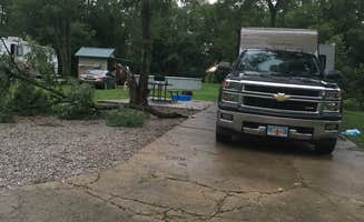 Jessica  D.'s photo of rv camping at Camp Safe Haven by Earthbound Lodging near Mount Vernon, KY