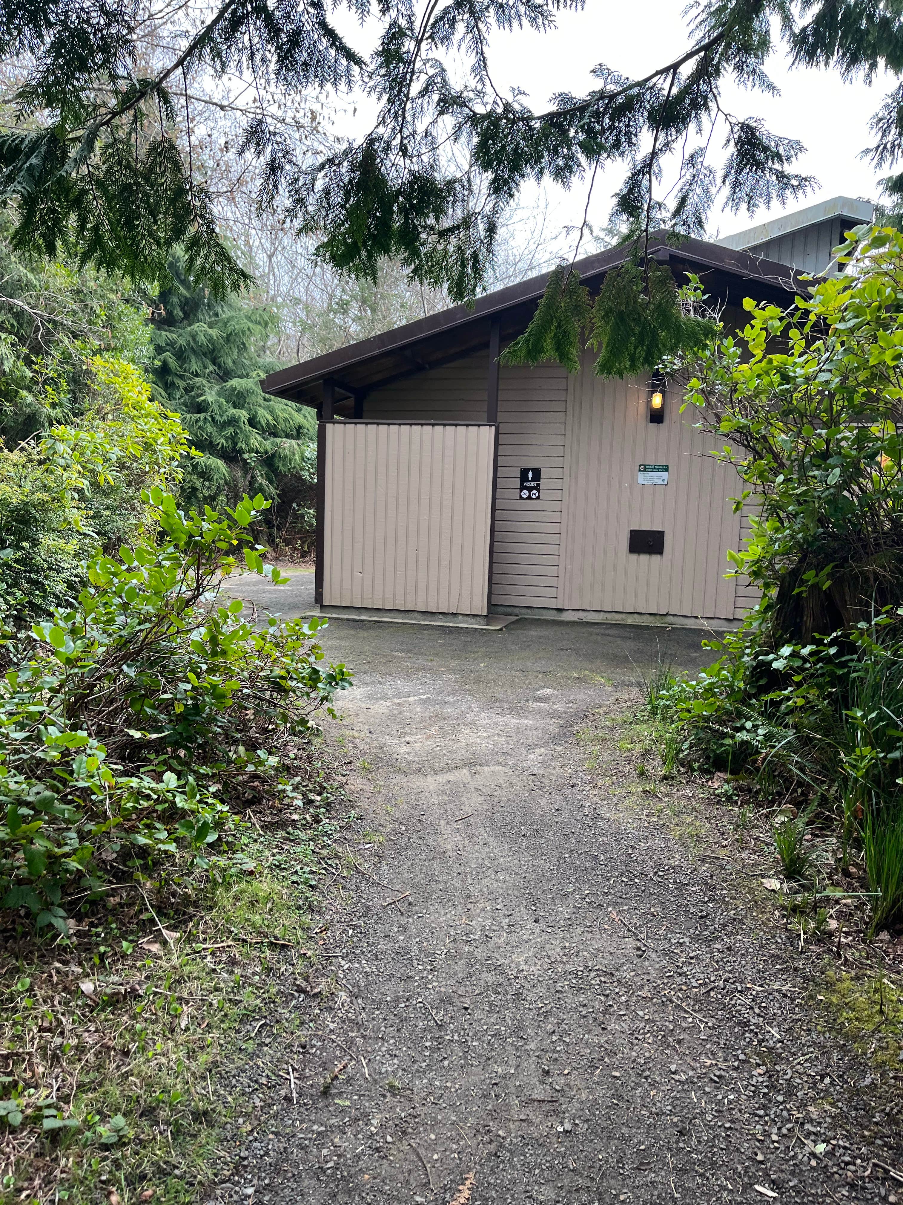 Lauren T.'s photo of a cabin at Cape Lookout State Park Campground near Rickreall, OR