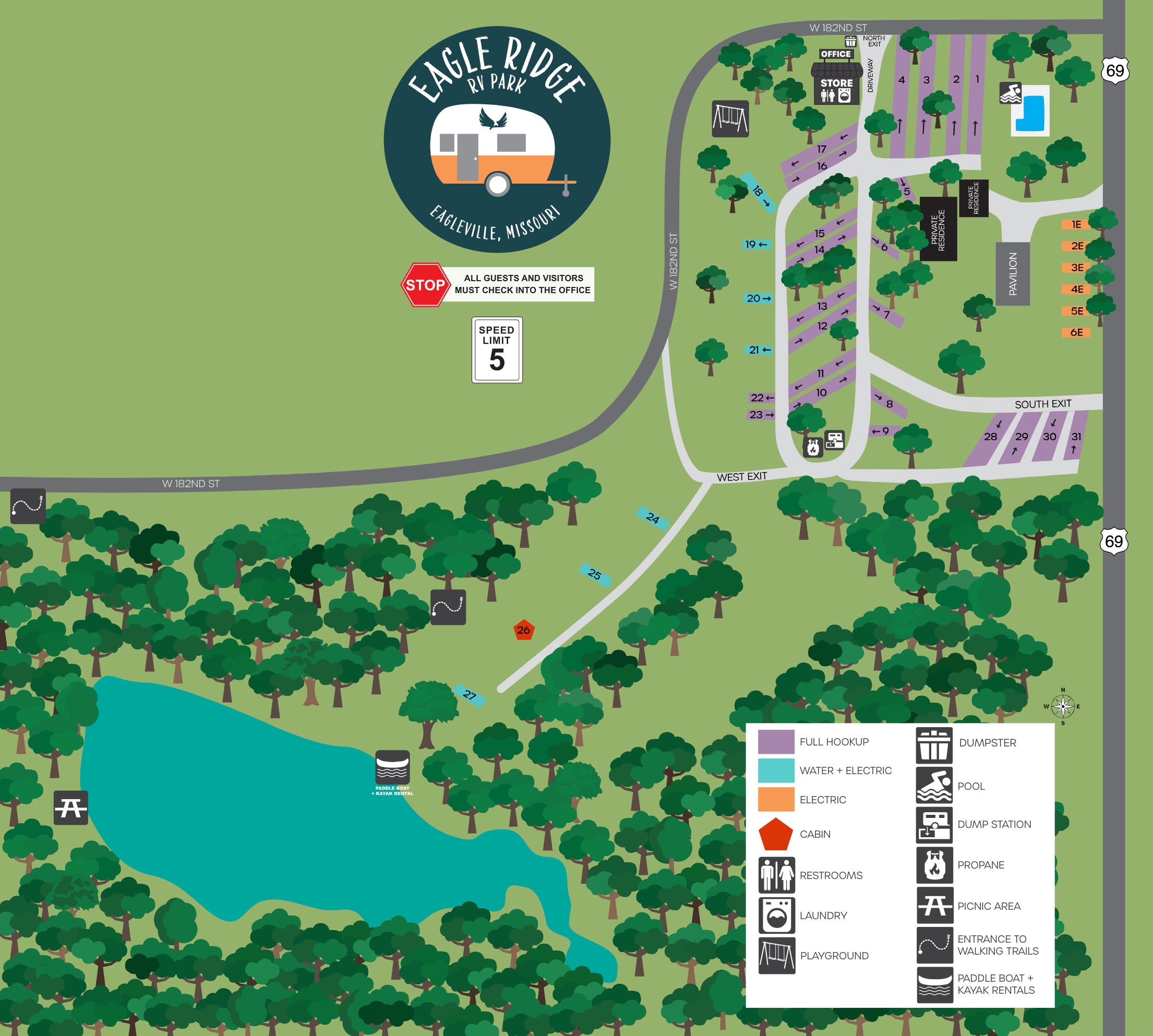 Camper-submitted photo at Eagle Ridge RV Park near Mount Ayr, IA