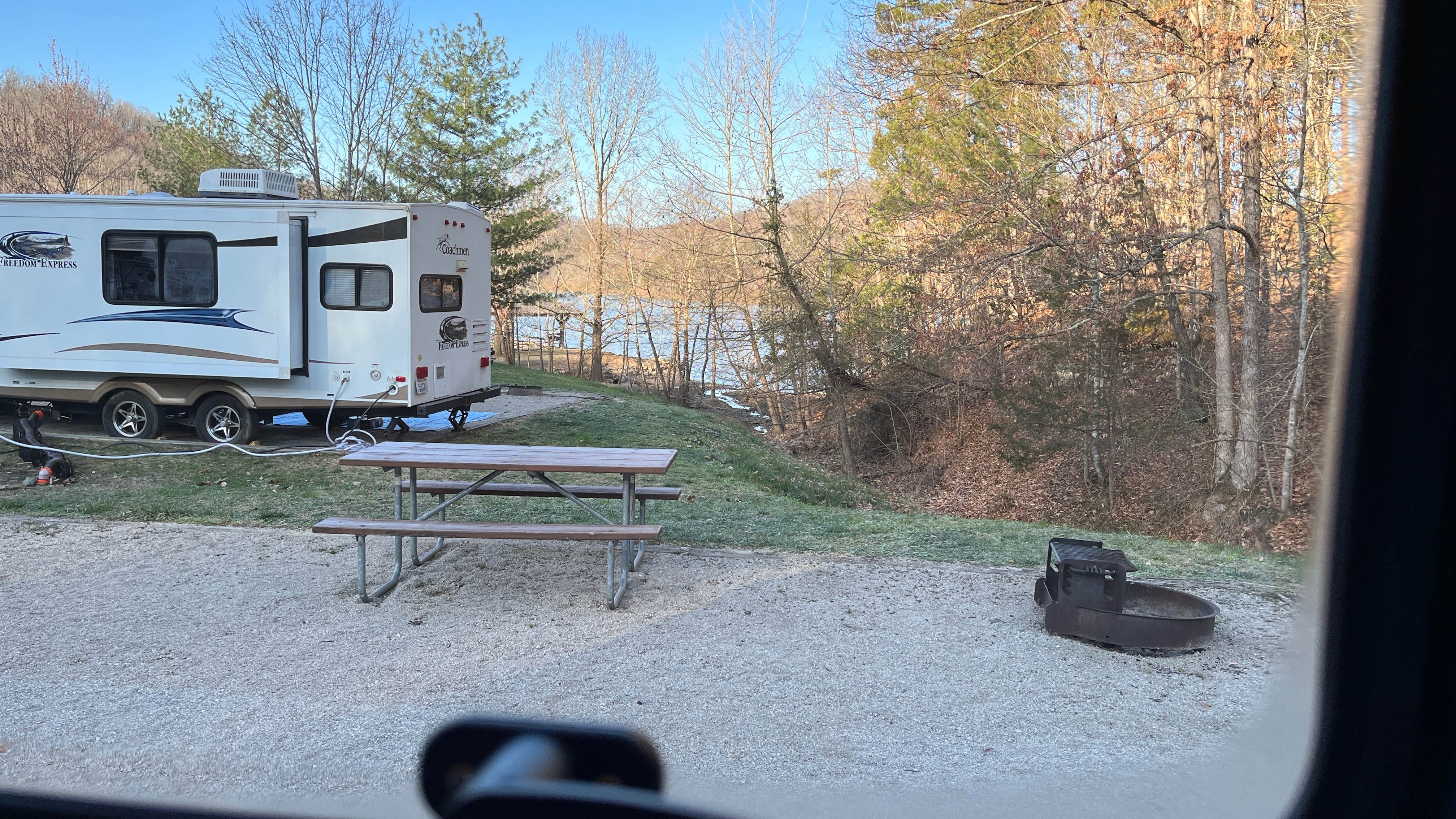 Thomas H.'s photo of rv camping at Paintsville Lake State Park Campground near Blue River, KY
