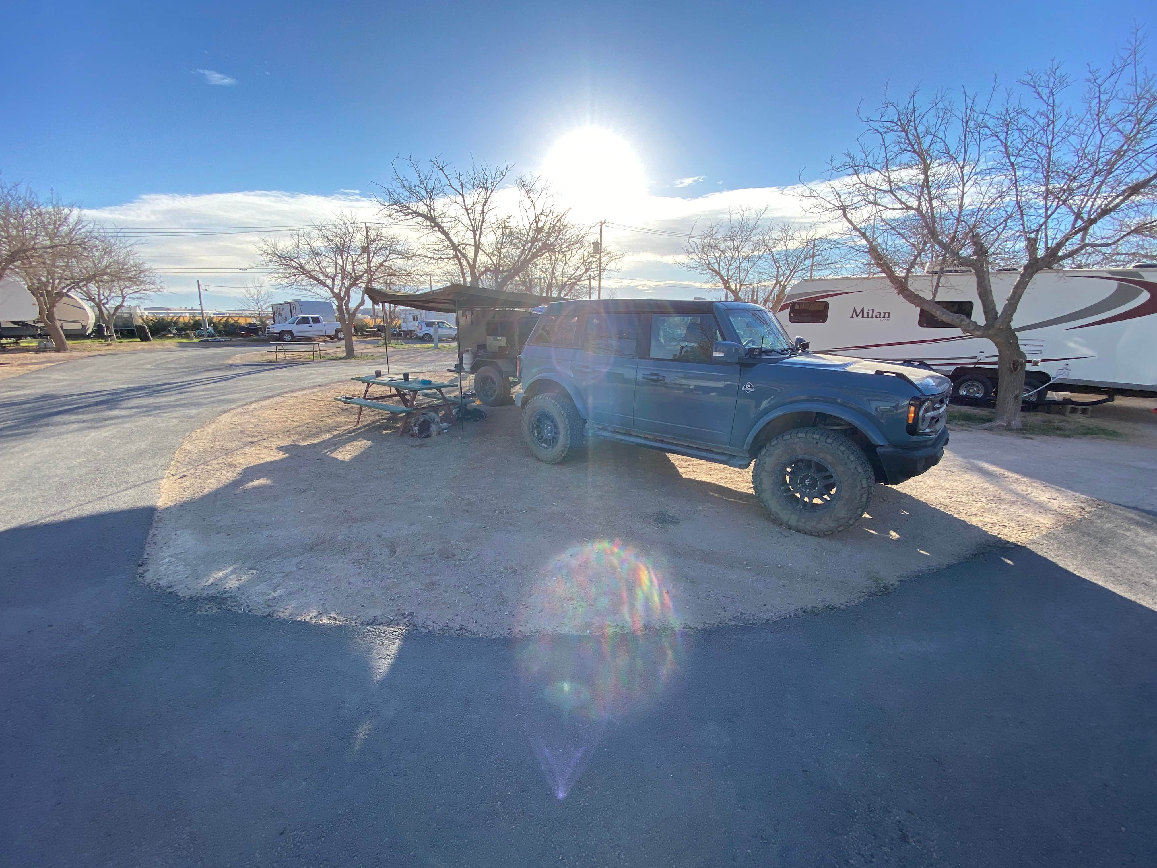 Camper-submitted photo at Midessa Oil Patch RV Park near Klondike, TX