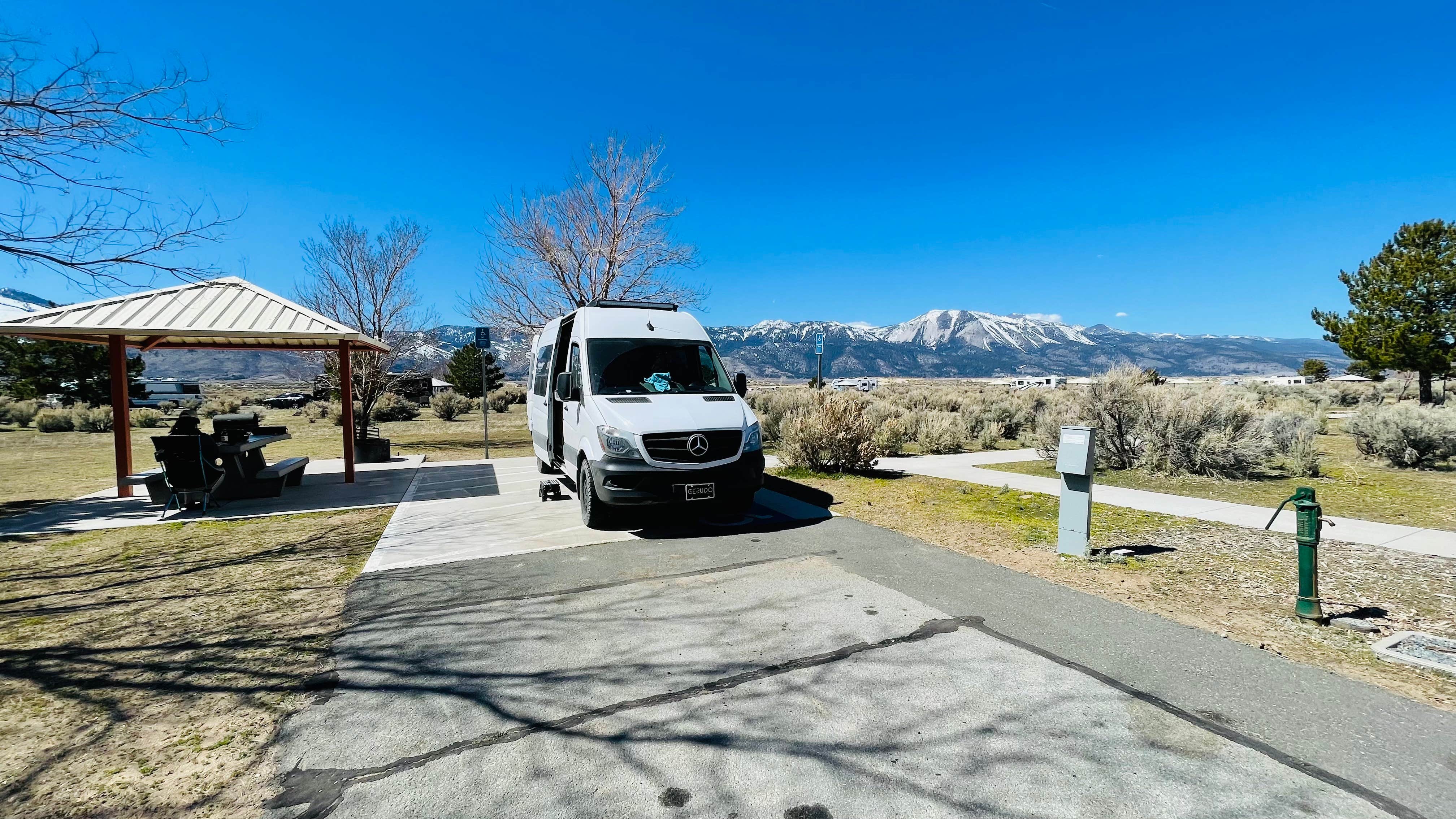 Mea H.'s photo of rv camping at Washoe Lake State Park Campground near Fernley, NV