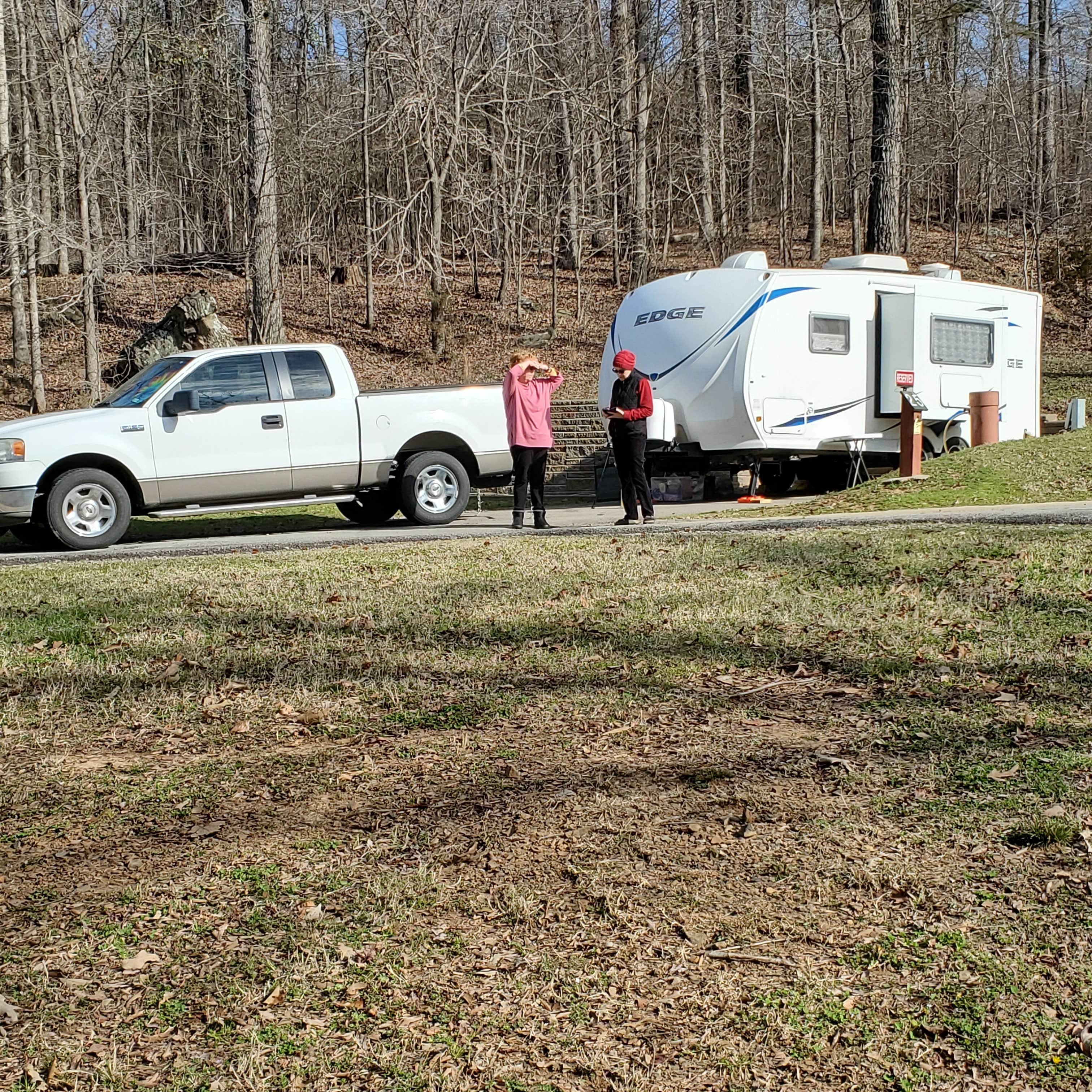 Ty S.'s photo of rv camping at Lake Fort Smith State Park Campground near Fort Smith, AR