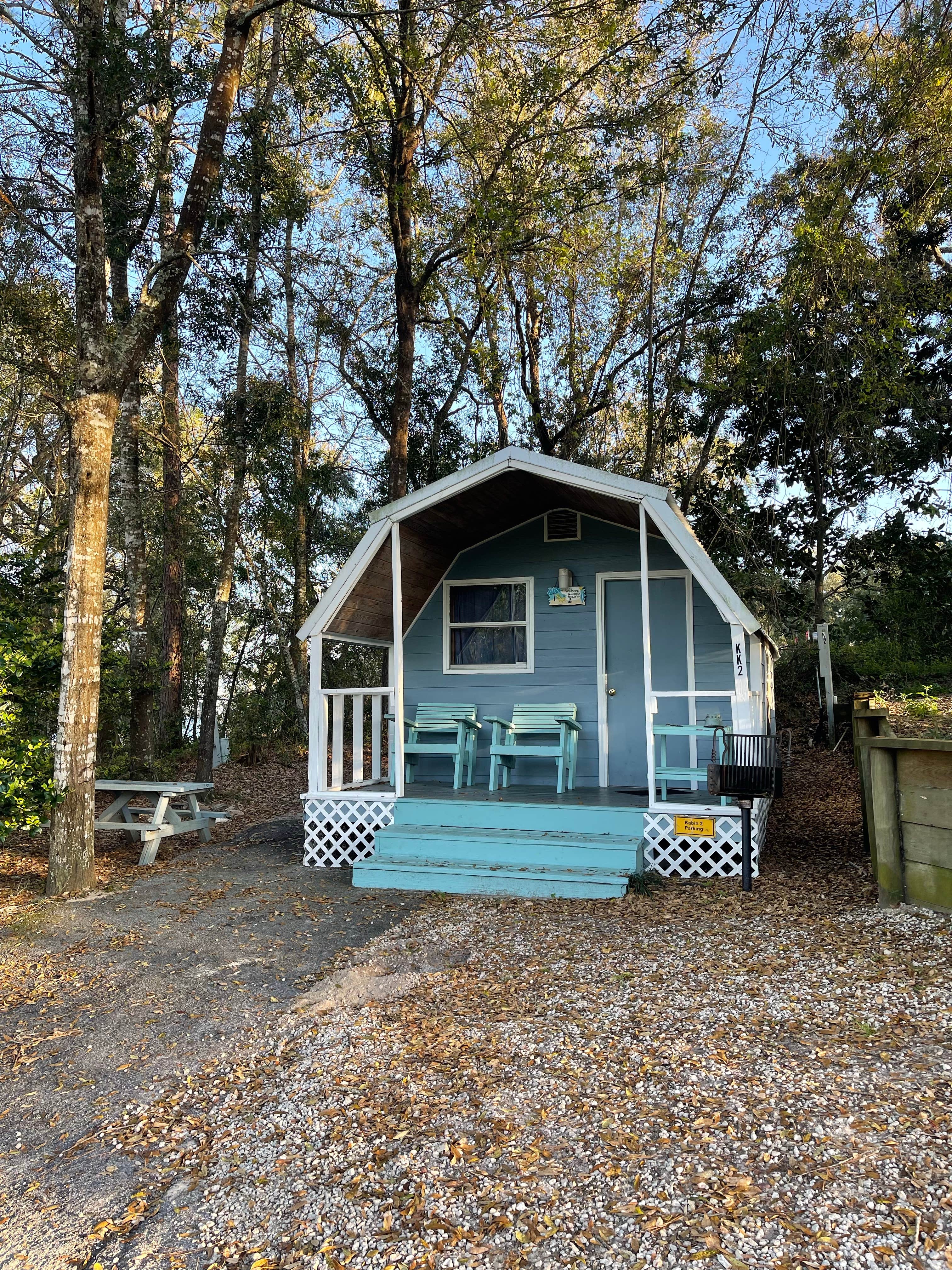 kelly N.'s photo of a cabin at Gulf Shores-Pensacola West KOA near Robertsdale, AL