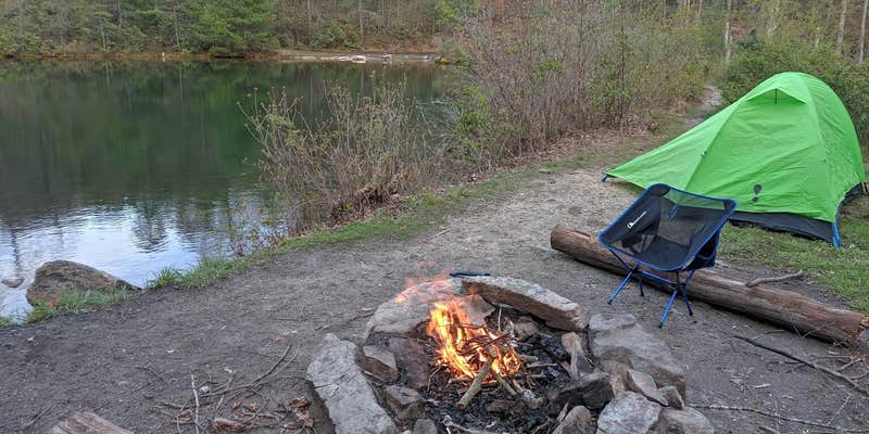 Camper submitted image from Emerald Pond Primitive Campground