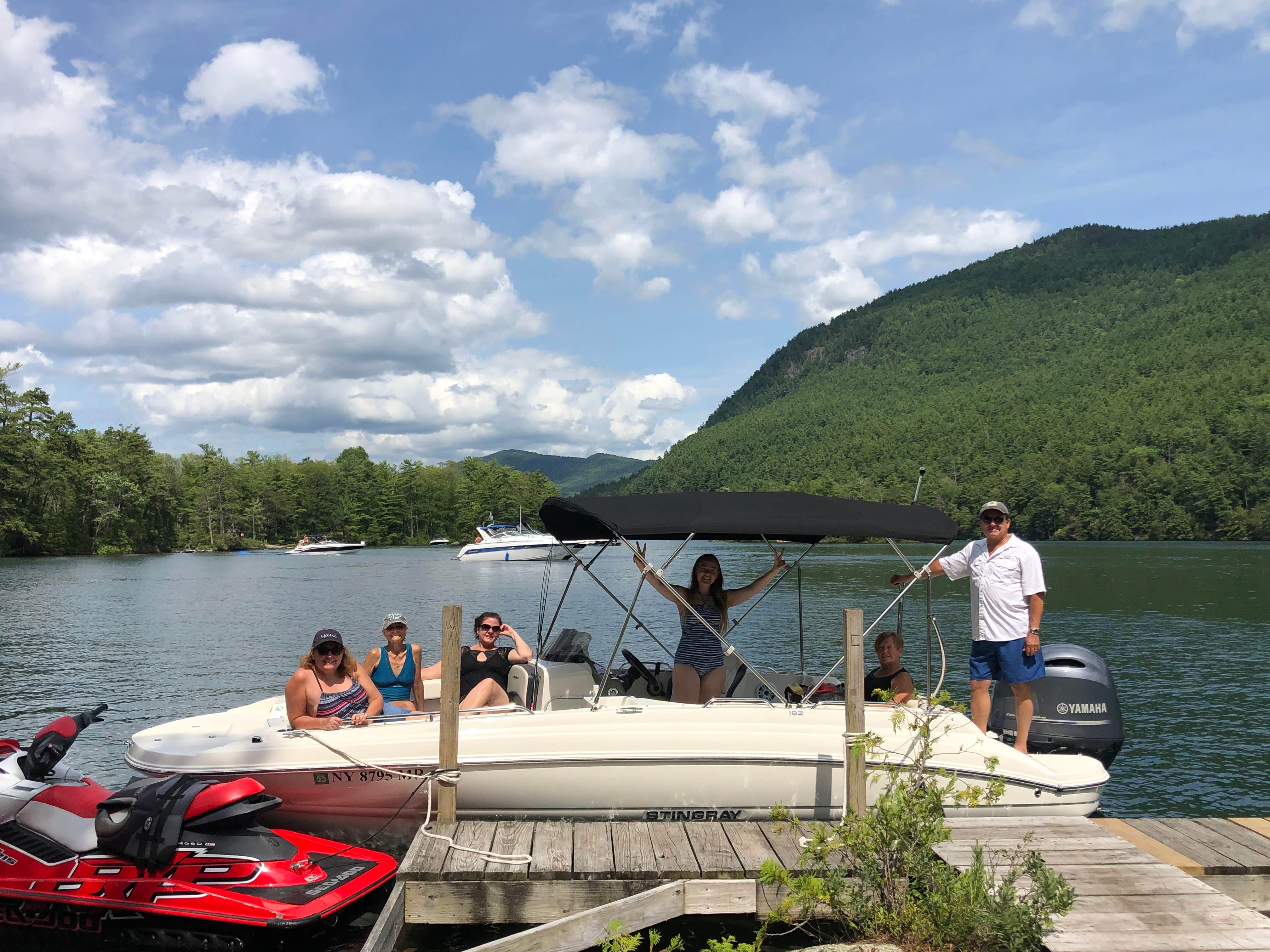 Camper-submitted photo at Narrow Island Group — Lake George Islands near Huletts Landing, NY