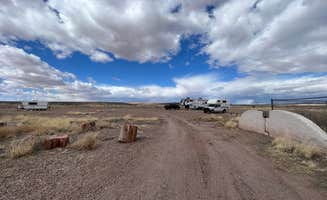 jennifer M.'s photo of a dispersed camping area at Crystal Forest Museum and Gifts near Vernon, AZ