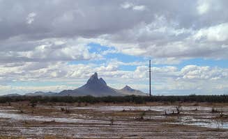 Alura E.'s photo of a dispersed camping area at Cactus Forest Dispersed near Mammoth, AZ