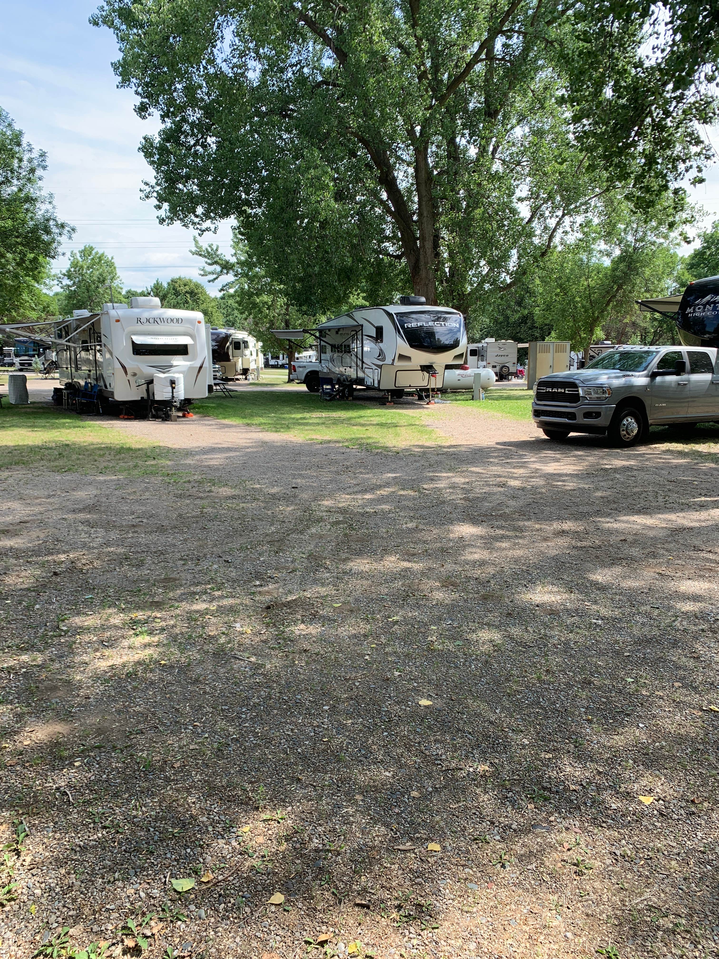 Tina's photo of rv camping at St. Cloud Campground & RV Park near Dassel, MN