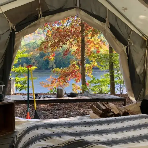 Camper-submitted photo at Slumberland at the River's Edge near Monticello, NY