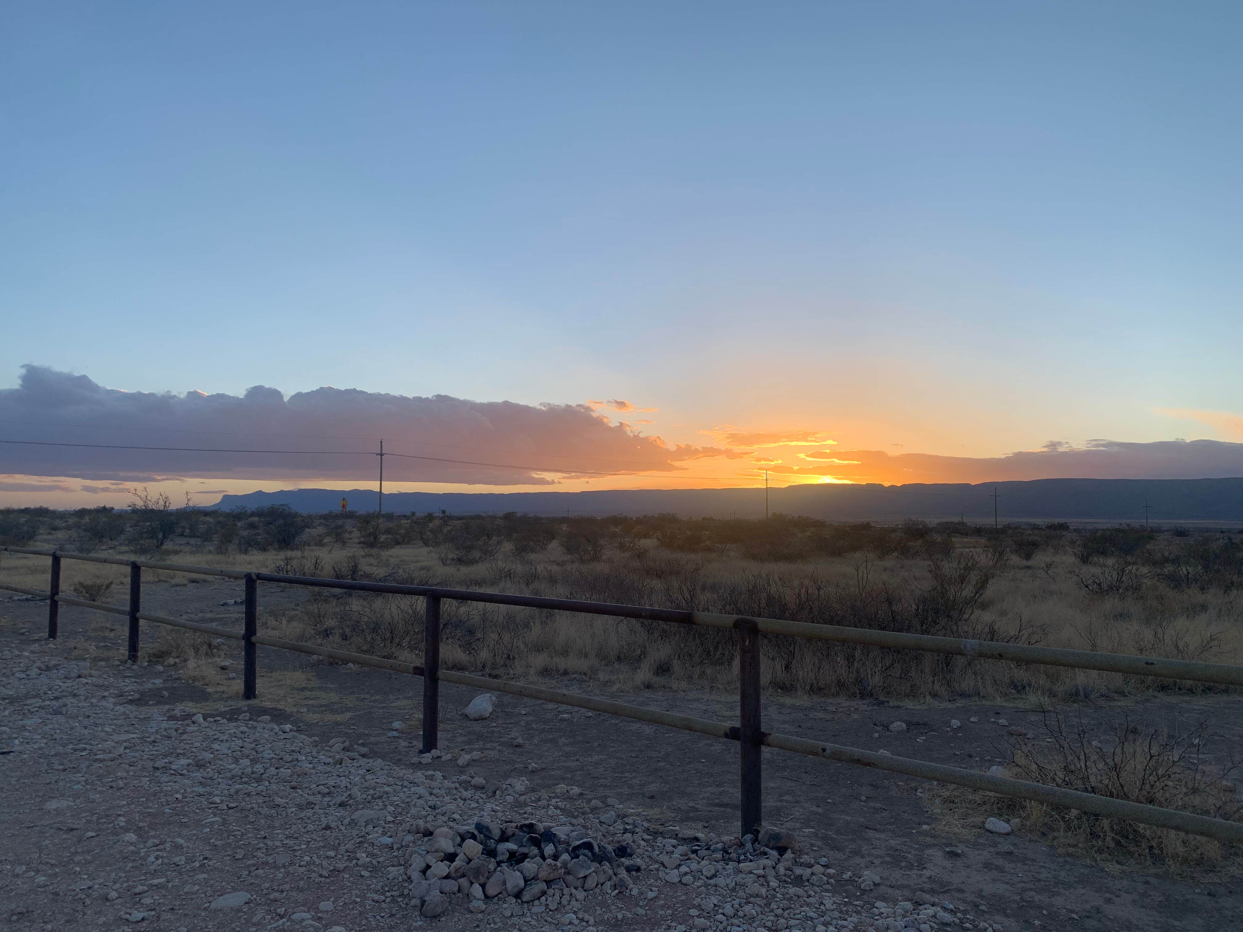 Bill and Cora W.'s photo of a dispersed camping area at Chosa Campground near Dell City, TX