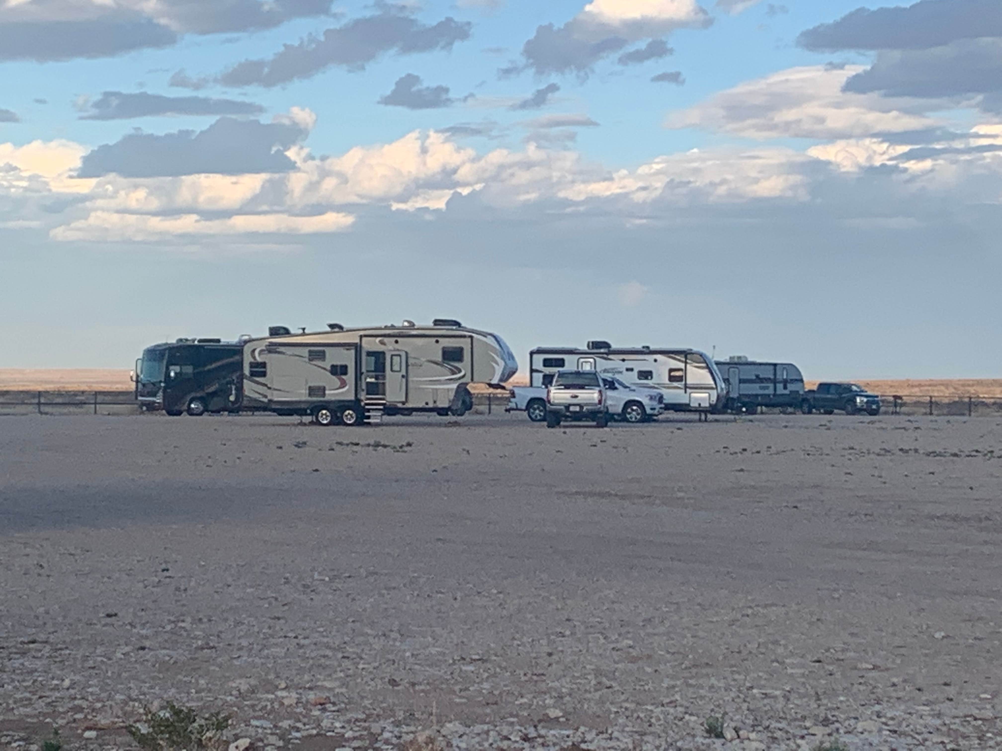 Bill and Cora W.'s photo of rv camping at Chosa Campground near Salt Flat, TX