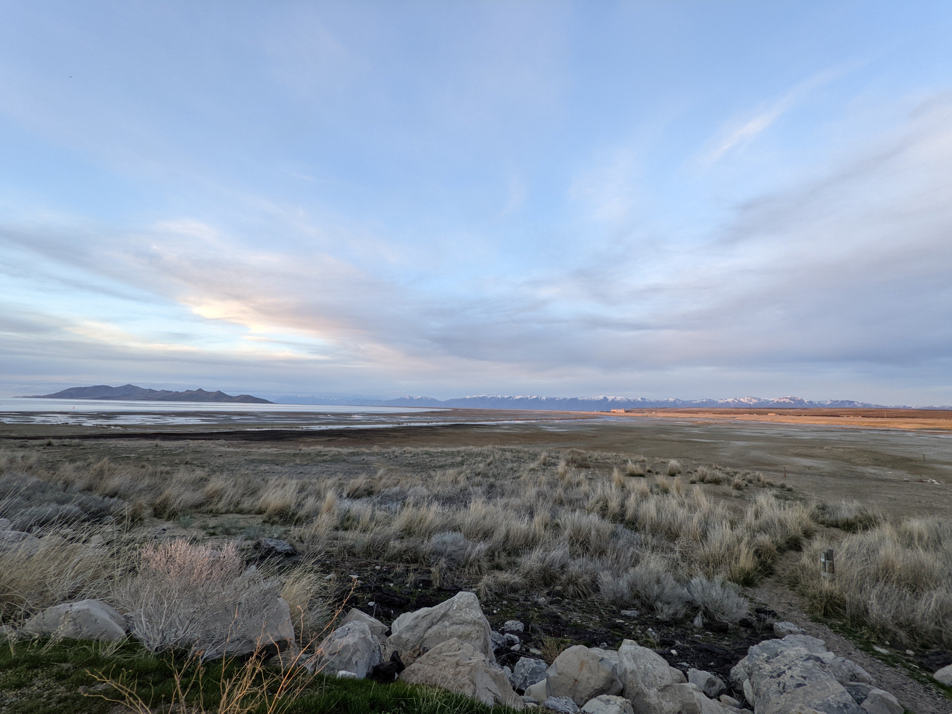 Camper submitted image from Great Salt Lake State Park Campground - 2