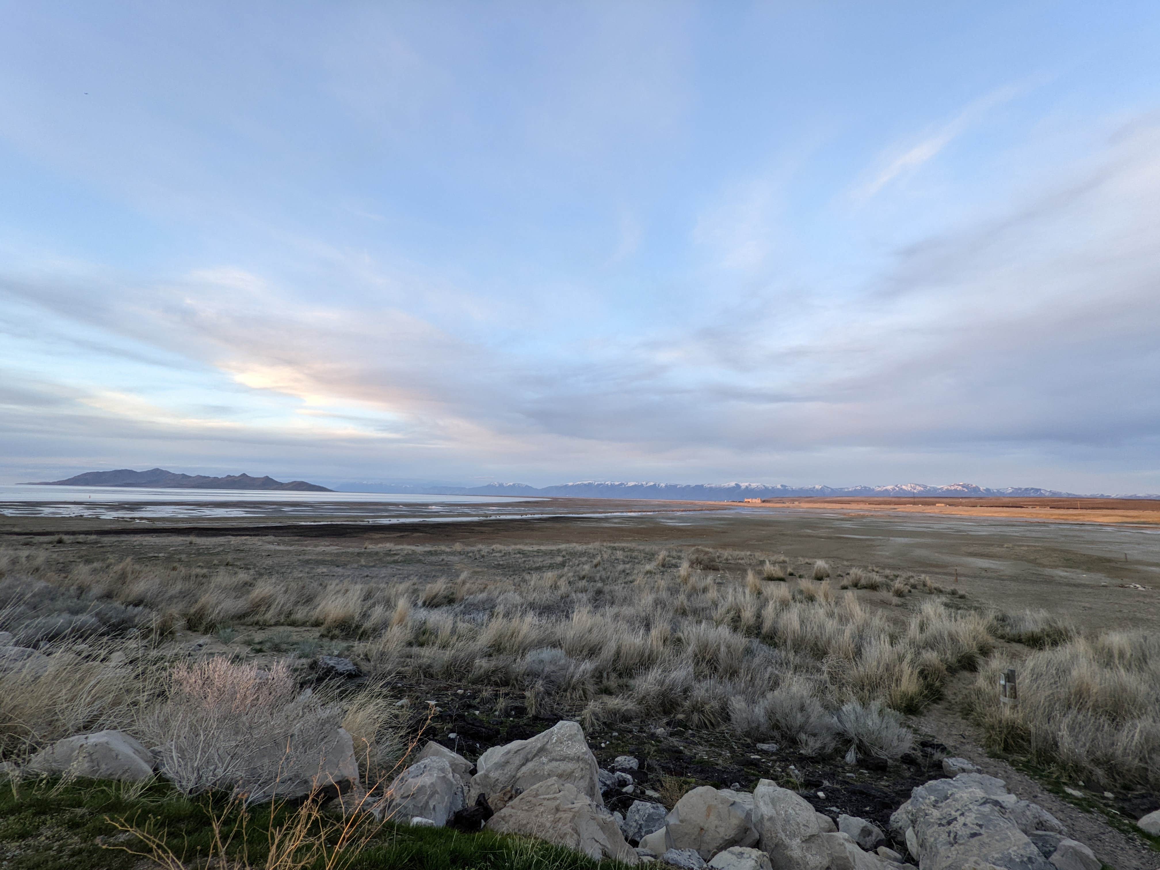 Camper submitted image from Great Salt Lake State Park Campground - 2